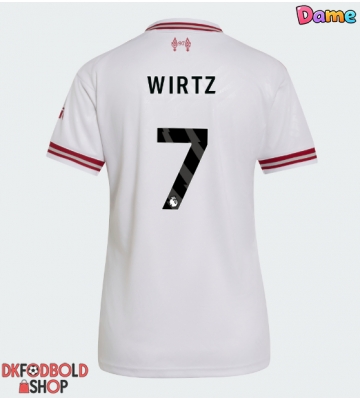 Liverpool Florian Wirtz #7 Udebanetrøje Dame 2026-27 Kort ærmer Liverpool Florian Wirtz #7 Udebanetrøje Dame 2026-27 Kort ærmer